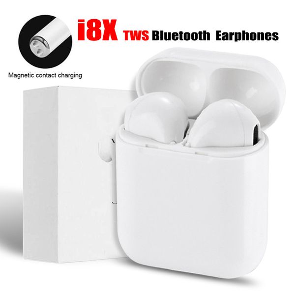 I8x tw twin bluetooth wirele earphone with charger box tereo earbud headphone for iphone xr x max 8 7 plu 9 plu
I8x tw twin bluetooth wirele earphone with charger box tereo earbud headphone for iphone xr x max 8 7 plu 9 plu