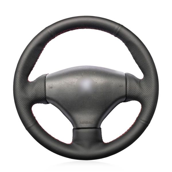 hand sew black artificial leather car steering wheel cover for 206 1998-2005 206 sw 2003-2005
hand sew black artificial leather car steering wheel cover for 206 1998-2005 206 sw 2003-2005