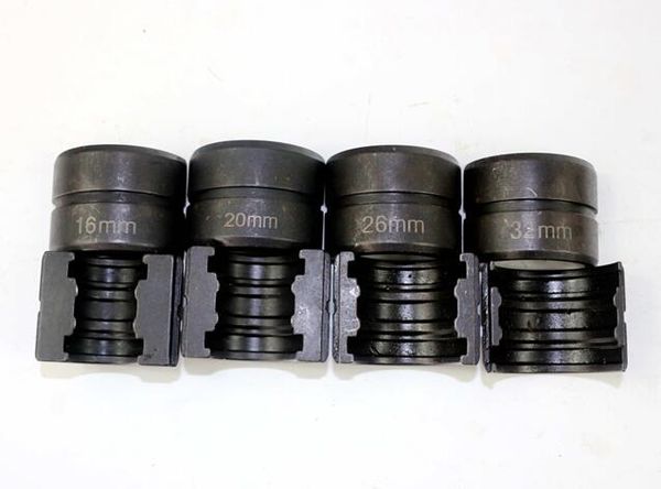 igeelee th pipe dies of hydraulic pipe pressing tools for pex fittings with sizes of 16mm, 20mm, 26mm & 32mm
igeelee th pipe dies of hydraulic pipe pressing tools for pex fittings with sizes of 16mm, 20mm, 26mm & 32mm
