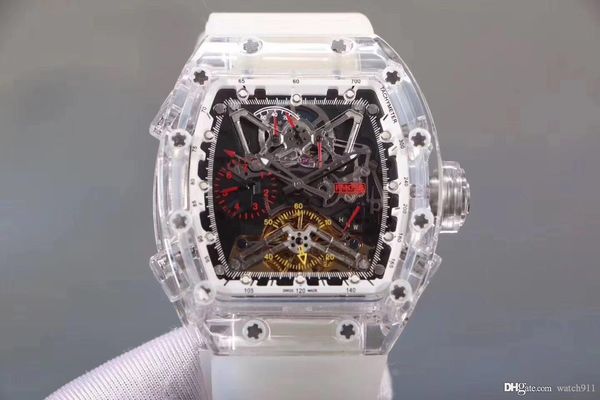 men's watch fashion sports 41mm crystal transparent case fully automatic watch, 2019 new leather watchband mechanical watch, Slivery;brown
men's watch fashion sports 41mm crystal transparent case fully automatic watch, 2019 new leather watchband mechanical watch, Slivery;brown