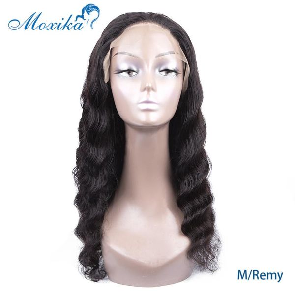 moxika 13x4 lace front human hair wigs 150 density brazilian wig loose wave human hair wigs pre plucked for women remy, Black;brown
moxika 13x4 lace front human hair wigs 150 density brazilian wig loose wave human hair wigs pre plucked for women remy, Black;brown