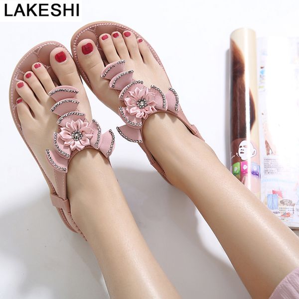 lakeshi women sandals summer flower women summer shoes flat sandals fashion female footwear flip flops, Black
lakeshi women sandals summer flower women summer shoes flat sandals fashion female footwear flip flops, Black