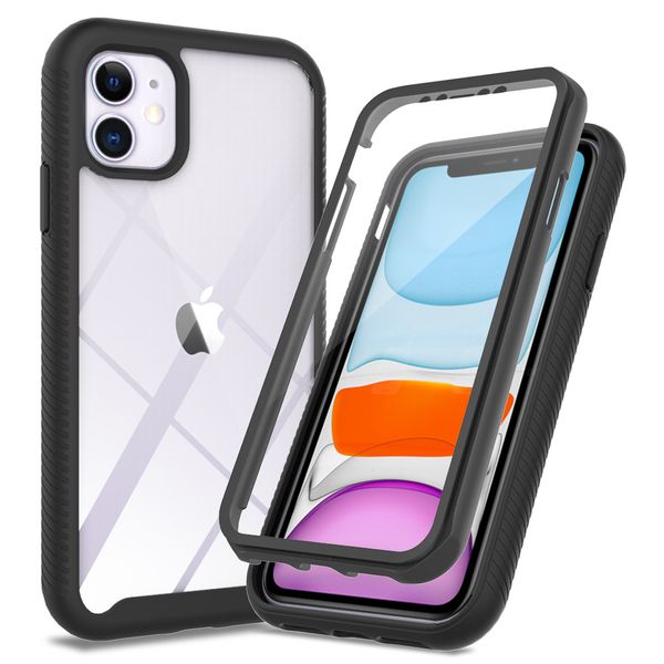 360 full-body rugged clear bumper phone case for iphone 11 pro max xr xs max 6 7 8 plus heavy duty case with built-in screen protector
360 full-body rugged clear bumper phone case for iphone 11 pro max xr xs max 6 7 8 plus heavy duty case with built-in screen protector