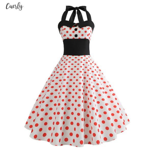robes femme summer women white polka dot dress 50s 60s robe vintage up swing rockabilly birthday celebrateing party dresses, Black;gray
robes femme summer women white polka dot dress 50s 60s robe vintage up swing rockabilly birthday celebrateing party dresses, Black;gray