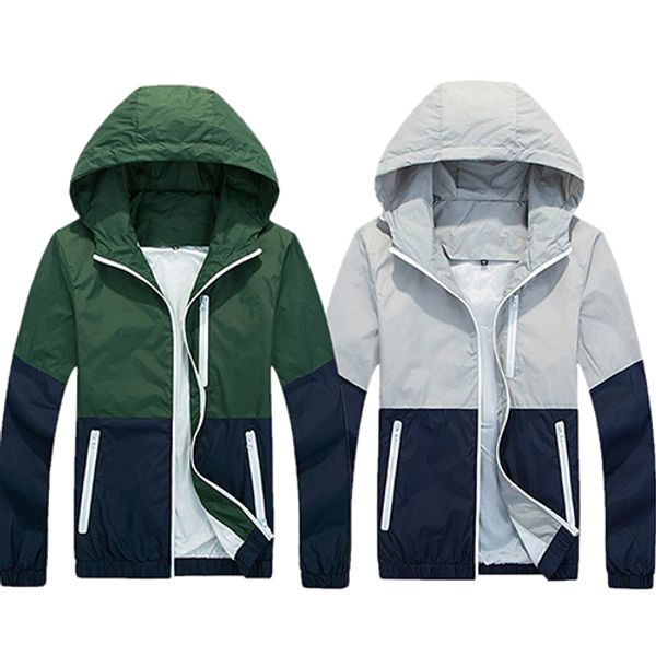2019 men summer jackets and coats fashion male zip up hooded jacket summer casual wear windbreaker hombre large size, Black;brown
2019 men summer jackets and coats fashion male zip up hooded jacket summer casual wear windbreaker hombre large size, Black;brown