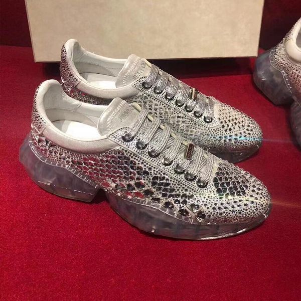 Hot spot Bling women's shoes white crystal women's shoes flat slippers women's rhinestone leather clothing -1
Hot spot Bling women's shoes white crystal women's shoes flat slippers women's rhinestone leather clothing -1