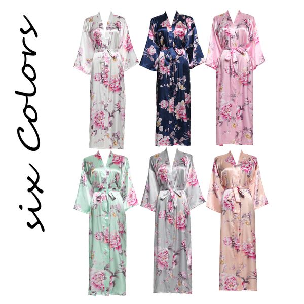 yuxinbridal 2019 new long floral robe kimono bridal satin silk bathrobe night dress wedding robes bridesmaids bride sleepwear, Black;red
yuxinbridal 2019 new long floral robe kimono bridal satin silk bathrobe night dress wedding robes bridesmaids bride sleepwear, Black;red