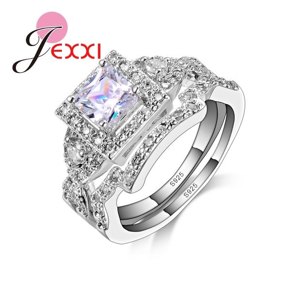 fashion women luxury cubic zircon rings set 925 sterling silver cz finger double ring women beactiful jewelry
fashion women luxury cubic zircon rings set 925 sterling silver cz finger double ring women beactiful jewelry