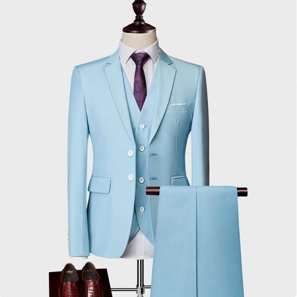 blazer+pants+vest) classic men formal business suit slim royal blue wedding groom wear male suit black gentlemen costume m-5xl, White;black
blazer+pants+vest) classic men formal business suit slim royal blue wedding groom wear male suit black gentlemen costume m-5xl, White;black