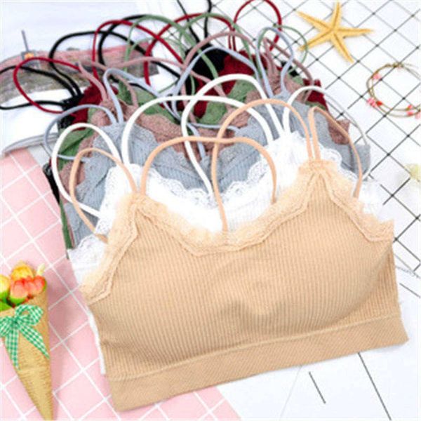 women sports bra lace wrapped chest lingerie back anti-light hanging with chest pad thread cotton bra sujetador deportivo mujer, White;black
women sports bra lace wrapped chest lingerie back anti-light hanging with chest pad thread cotton bra sujetador deportivo mujer, White;black