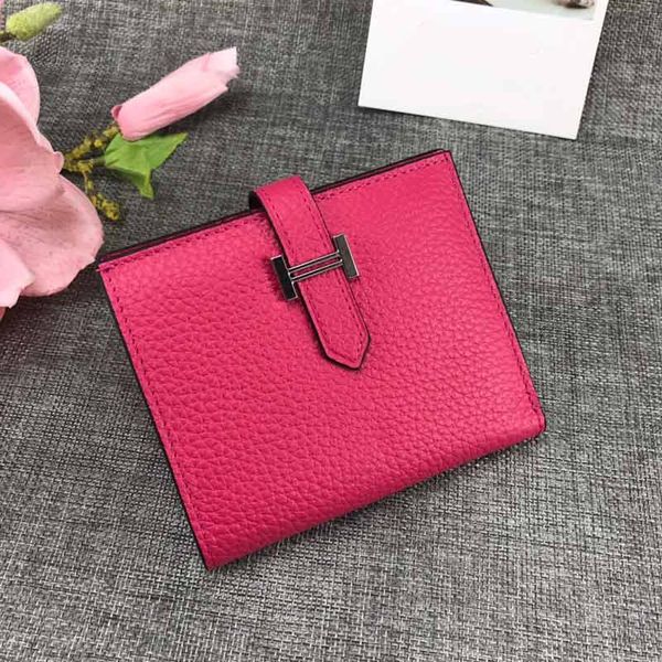 designer wallets litchi pattern genuine leather hamz purse bag ladies short style colorful purses women designer bag, Red;black
designer wallets litchi pattern genuine leather hamz purse bag ladies short style colorful purses women designer bag, Red;black