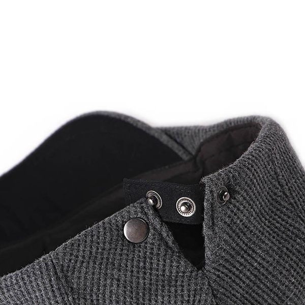 beret cap women men adjustable sunshade knitted hat outdoor autumn winter headwear apparel accessories, Black;white
beret cap women men adjustable sunshade knitted hat outdoor autumn winter headwear apparel accessories, Black;white