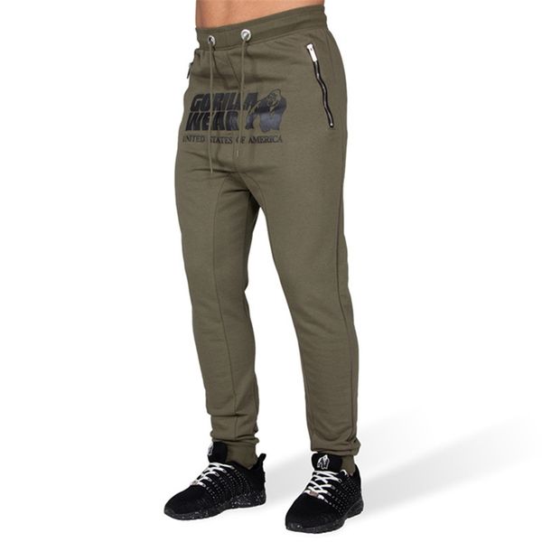 army green casual print pants men joggers slim sweatpants gyms fitness track pants male bodybuilding cotton trousers sportswear, Black
army green casual print pants men joggers slim sweatpants gyms fitness track pants male bodybuilding cotton trousers sportswear, Black