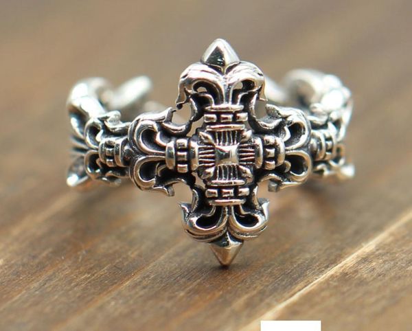 925 sterling silver rings trend personality jewelry punk style man and women lovers gift hollow open flame cross luxury designer jewelry, Golden;silver
925 sterling silver rings trend personality jewelry punk style man and women lovers gift hollow open flame cross luxury designer jewelry, Golden;silver