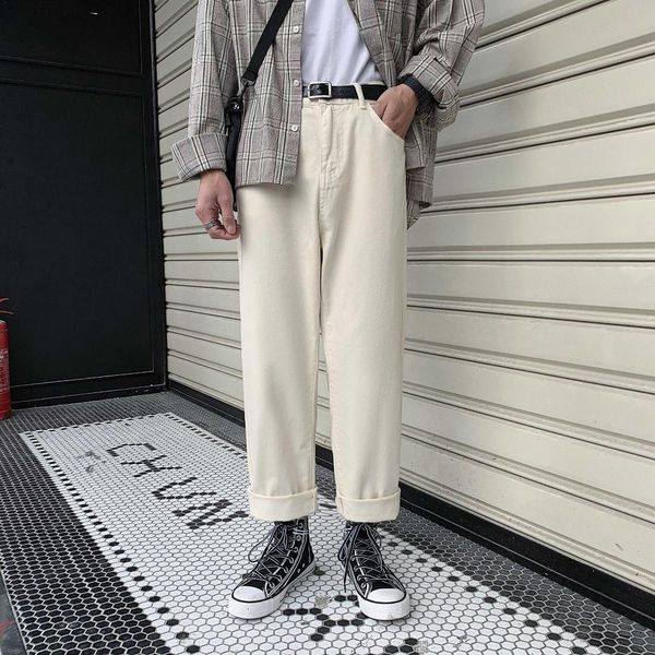 2019 japanese style men's fashion brand casual loose wide leg cargo pants men white/black/green high-quality trousers m- 2xl
2019 japanese style men's fashion brand casual loose wide leg cargo pants men white/black/green high-quality trousers m- 2xl