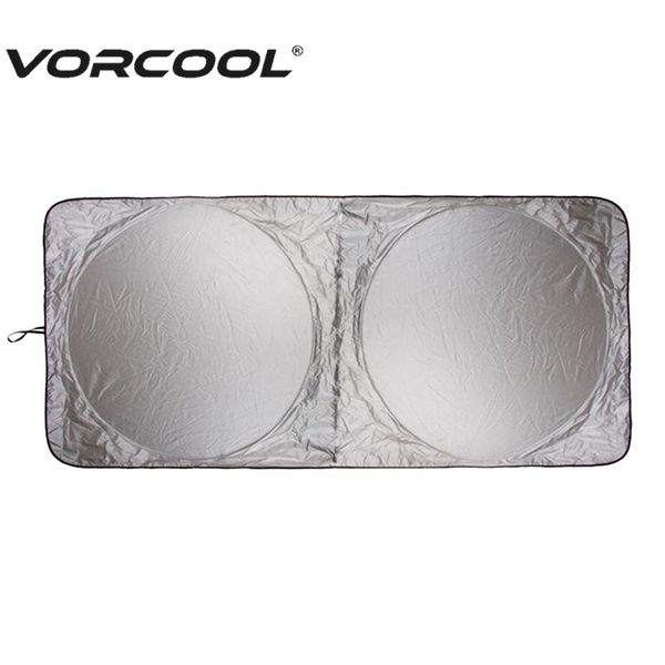 vorcool 190*90cm car sunshade solar reflective silver front windowshield sun shade uv rays block protector
vorcool 190*90cm car sunshade solar reflective silver front windowshield sun shade uv rays block protector