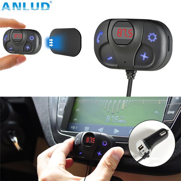 anlud fm transmitter bluetooth car fm transmitter handscar kit tf card music player magnetic base usb charger modulator
anlud fm transmitter bluetooth car fm transmitter handscar kit tf card music player magnetic base usb charger modulator