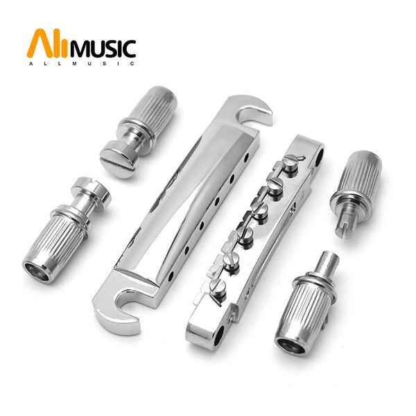 Tune-O-Matic Bridge Tailpiece Для GB LP Стиль Электрогитара A Заданный Хром / черный / Gold косоурных
Tune-O-Matic Bridge Tailpiece Для GB LP Стиль Электрогитара A Заданный Хром / черный / Gold косоурных