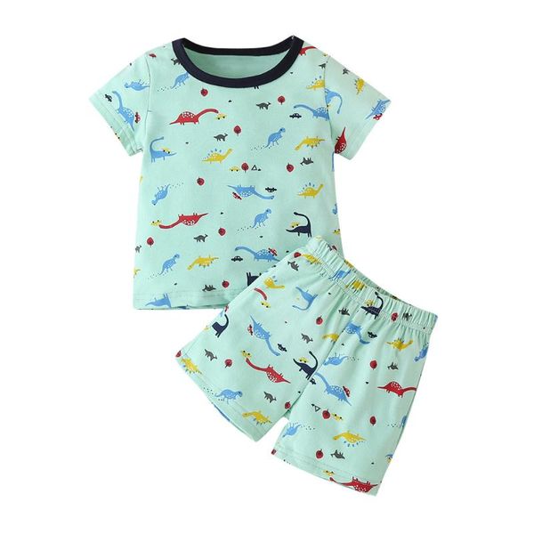 kancoold boy short-sleeved cartoon dinosaur hippo turtle stripe round neck t-shirt + wide-leg shorts two-piece suit, White
kancoold boy short-sleeved cartoon dinosaur hippo turtle stripe round neck t-shirt + wide-leg shorts two-piece suit, White