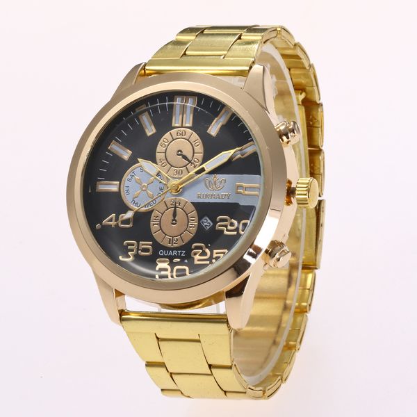 2018 mens watches fashion business men quartz watch gold stainless steel sport wristwatch male clock montre homme, Slivery;brown
2018 mens watches fashion business men quartz watch gold stainless steel sport wristwatch male clock montre homme, Slivery;brown