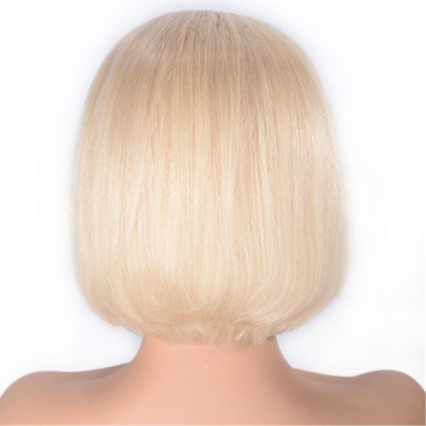 short brazilian blonde human hair bob lace front wig 613 straight lace wig for women 130% density, Black;brown
short brazilian blonde human hair bob lace front wig 613 straight lace wig for women 130% density, Black;brown