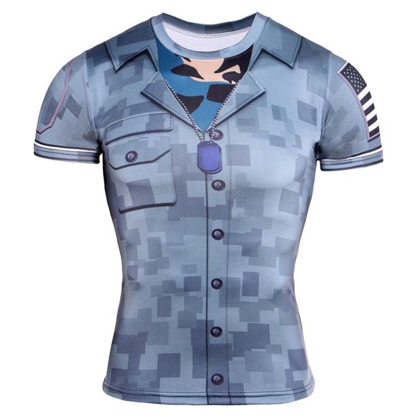 e-baihui 2021 tight men's sportswear short-sleeved sportswear light pressure comfortable breathable shirt quick-drying clothing td01, White;black
e-baihui 2021 tight men's sportswear short-sleeved sportswear light pressure comfortable breathable shirt quick-drying clothing td01, White;black