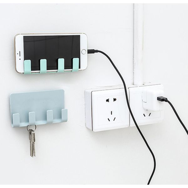 paste 4-hook storage rack holder mobile phone charging stand without traces creative ve
paste 4-hook storage rack holder mobile phone charging stand without traces creative ve