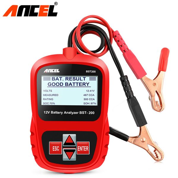 ancel bst200 car battery tester 12v 1100cca multi-language battery system detect automotive car bad cell diagnostic tool
ancel bst200 car battery tester 12v 1100cca multi-language battery system detect automotive car bad cell diagnostic tool