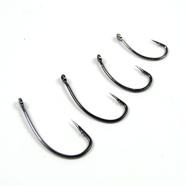 50pcs sharp tip barbed carp fish hooks size 6 8 10 12 high carbon steel fishing hooks coarse fishing rig
50pcs sharp tip barbed carp fish hooks size 6 8 10 12 high carbon steel fishing hooks coarse fishing rig