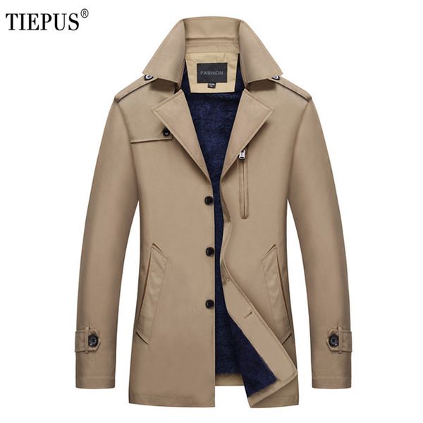 tiepus long jacket men's fashion lapel casual jacket men's solid color plus velvet coats windbreaker size 3xl, 4xl, Tan;black
tiepus long jacket men's fashion lapel casual jacket men's solid color plus velvet coats windbreaker size 3xl, 4xl, Tan;black