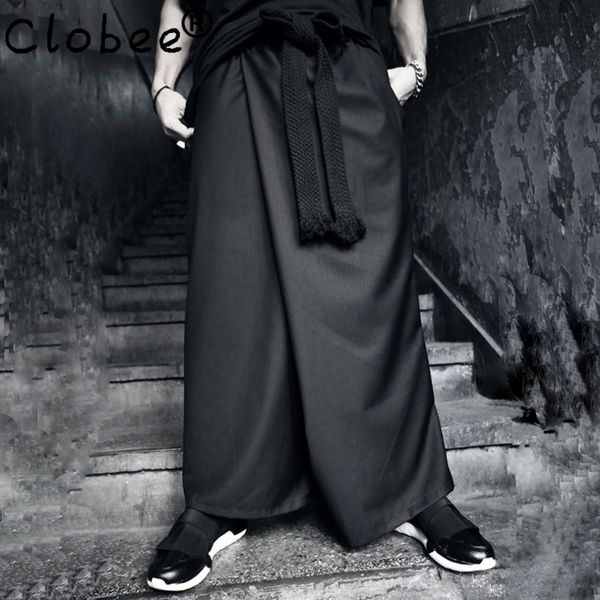 2019 new autumn fashion casual loose men skirt pants braided belt pants men crotch nightclub costumes plus size 27-41 k741, Black
2019 new autumn fashion casual loose men skirt pants braided belt pants men crotch nightclub costumes plus size 27-41 k741, Black