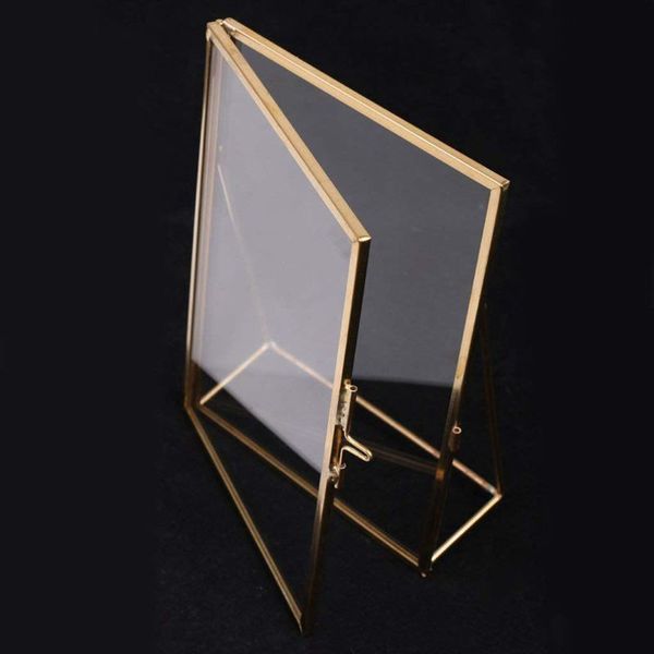 simple antique rectangular tanding transparent glass p frame for home decoration - gold
simple antique rectangular tanding transparent glass p frame for home decoration - gold
