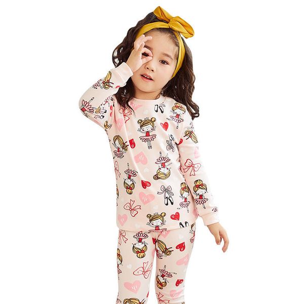 girls print cartoon flower fairy bowknot children's sleepwear long sleeve round neck set kids pajamas nightwear outfit, Blue;red
girls print cartoon flower fairy bowknot children's sleepwear long sleeve round neck set kids pajamas nightwear outfit, Blue;red