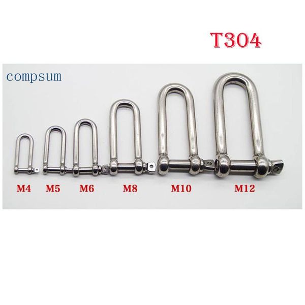 t304 long d shackle stainless steel screw pin d shackle paracord bracelet steel buckle
t304 long d shackle stainless steel screw pin d shackle paracord bracelet steel buckle