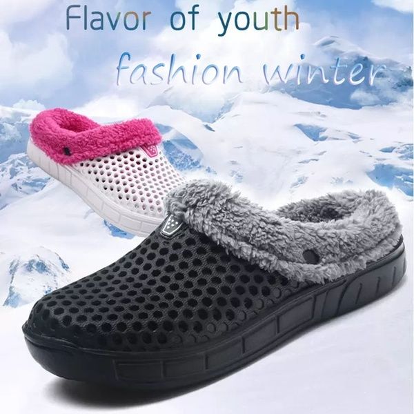 women and men urban cozy soft skid-proof fleece plush indoor slipper men winter slippers cotton slippers crock, Black
women and men urban cozy soft skid-proof fleece plush indoor slipper men winter slippers cotton slippers crock, Black