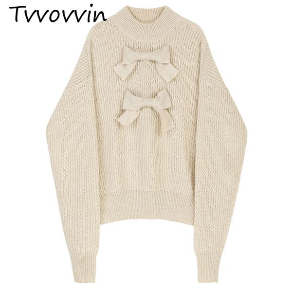 tvvovvin knitting apricot bow decoration sweater loose fit round neck long sleeve women new fashion tide autumn winter 2019 c699, White;black
tvvovvin knitting apricot bow decoration sweater loose fit round neck long sleeve women new fashion tide autumn winter 2019 c699, White;black