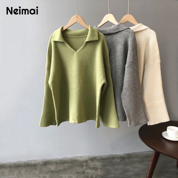 neimai korean style women v-neck pink blusa de frio feminina pull sueter mujer invierno 2019 modis kawaii fall harajuku sweater, White;black
neimai korean style women v-neck pink blusa de frio feminina pull sueter mujer invierno 2019 modis kawaii fall harajuku sweater, White;black
