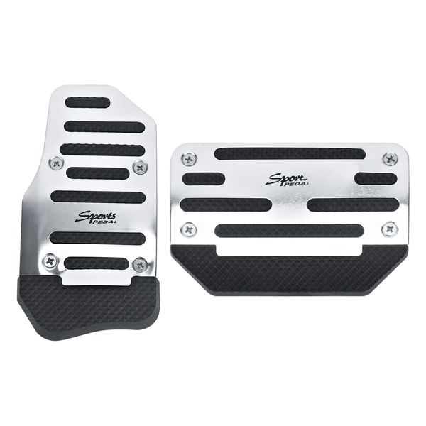 2pcs universal car aluminium alloy non-slip pedal automatic car automotive throttle brake clutch pedal foot treadle cover decal
2pcs universal car aluminium alloy non-slip pedal automatic car automotive throttle brake clutch pedal foot treadle cover decal