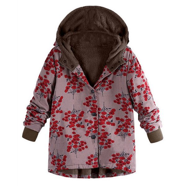 winter coats women 2018 parka vintage floral printed hooded warm oversize 5xl parka femme jackets manteau femme hiver, Black
winter coats women 2018 parka vintage floral printed hooded warm oversize 5xl parka femme jackets manteau femme hiver, Black