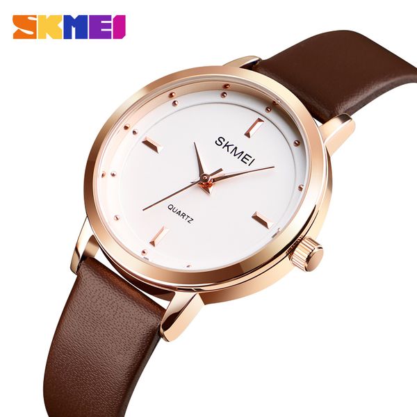 skmei quartz women watches fashion casual leather ladies watch clock for girl female wristwatches 1457, Slivery;brown
skmei quartz women watches fashion casual leather ladies watch clock for girl female wristwatches 1457, Slivery;brown