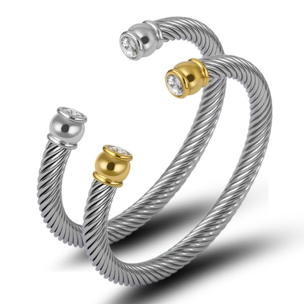 fashion punk elastic charm men bracelet stainless steel twist wire crystals cuff bracelet & bangle for women accessories, Black
fashion punk elastic charm men bracelet stainless steel twist wire crystals cuff bracelet & bangle for women accessories, Black