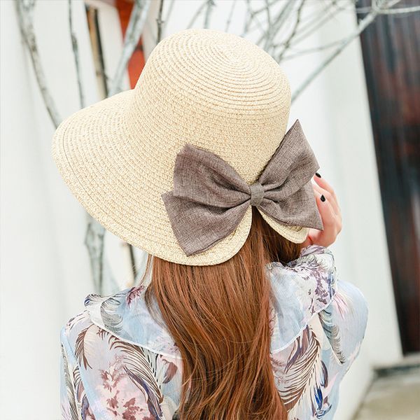 straw cap ladies summer lightweight breathable caps sun shade sun hat bifurcated bow sunscreen beach hats sale, Blue;gray
straw cap ladies summer lightweight breathable caps sun shade sun hat bifurcated bow sunscreen beach hats sale, Blue;gray