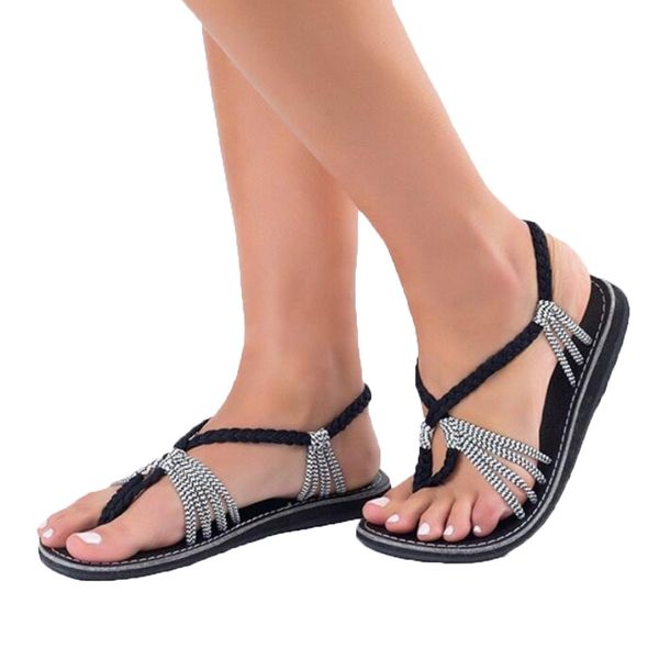 sagace 2018 fashion women flat heel anti skidding beach shoes new sale sandals beauty summer fashion sandals, Black
sagace 2018 fashion women flat heel anti skidding beach shoes new sale sandals beauty summer fashion sandals, Black