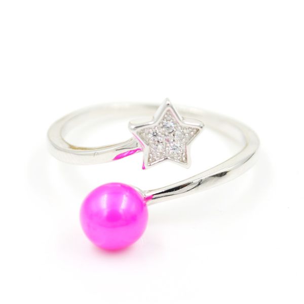 star sizable solid sterling silver mounting women's pearl ring mounts adjustable s925 diy jewelry ring wedding ring wholesale jzt008
star sizable solid sterling silver mounting women's pearl ring mounts adjustable s925 diy jewelry ring wedding ring wholesale jzt008