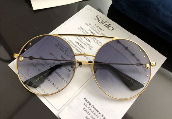 luxury metal eyewear designer glasses uv400 big leisure frame sunglasses case style round fashion women protection with personality phwsm, Slivery;brown
luxury metal eyewear designer glasses uv400 big leisure frame sunglasses case style round fashion women protection with personality phwsm, Slivery;brown