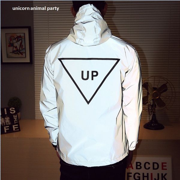 hiphop windbreaker men jacket casual reflective jacket men and women lovers coat hooded fluorescent clothing, Black;brown
hiphop windbreaker men jacket casual reflective jacket men and women lovers coat hooded fluorescent clothing, Black;brown