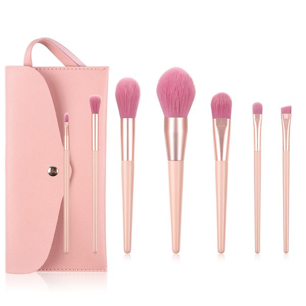7pcs макияж кисти комплект lips foundation eye shadow брови кисти ню розовый рыхлый порошок макияж кисти макияж инструменты с держателем меш
7pcs макияж кисти комплект lips foundation eye shadow брови кисти ню розовый рыхлый порошок макияж кисти макияж инструменты с держателем меш