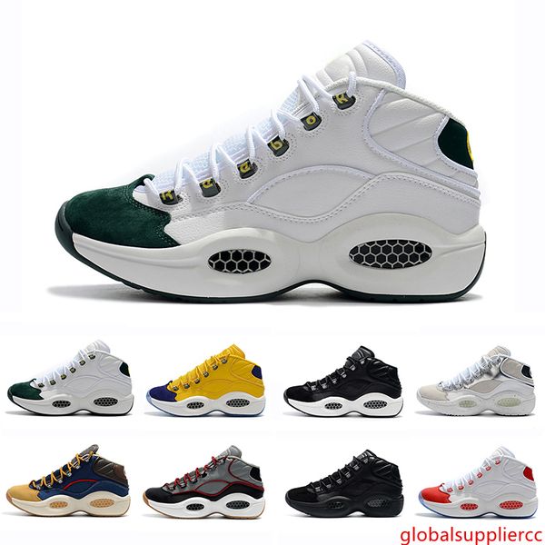 classic allen iverson 1 olive green black yellow answer i one basketball shoes for 1s men trainers athletic sneakers size 40-46
classic allen iverson 1 olive green black yellow answer i one basketball shoes for 1s men trainers athletic sneakers size 40-46