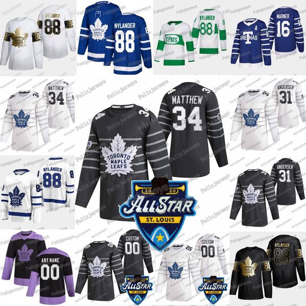 31 frederik andersen 2020 all-star торонто мэйпл лифс auston matthews 88 уильям nylander тайсон бэрри митч marner таварес джерси, Black;red
31 frederik andersen 2020 all-star торонто мэйпл лифс auston matthews 88 уильям nylander тайсон бэрри митч marner таварес джерси, Black;red