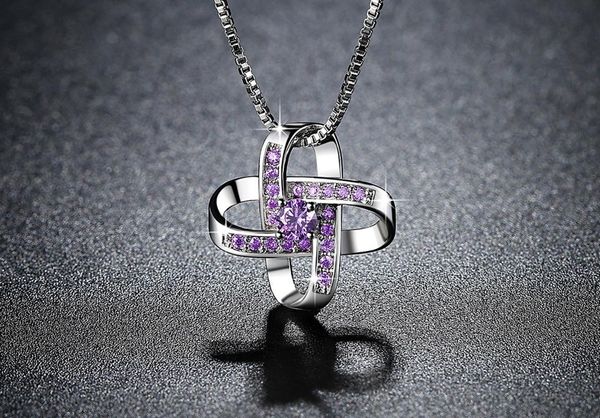 2020 new fashion jewelry crystal from simple heart necklace eternity personality lucky mother's day gift, Silver
2020 new fashion jewelry crystal from simple heart necklace eternity personality lucky mother's day gift, Silver